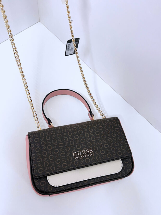 Cartera Bandolero Gelber Mini Guess