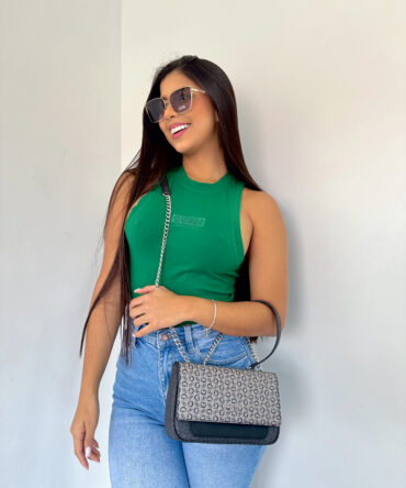 Cartera Bandolero Gelber Mini Guess