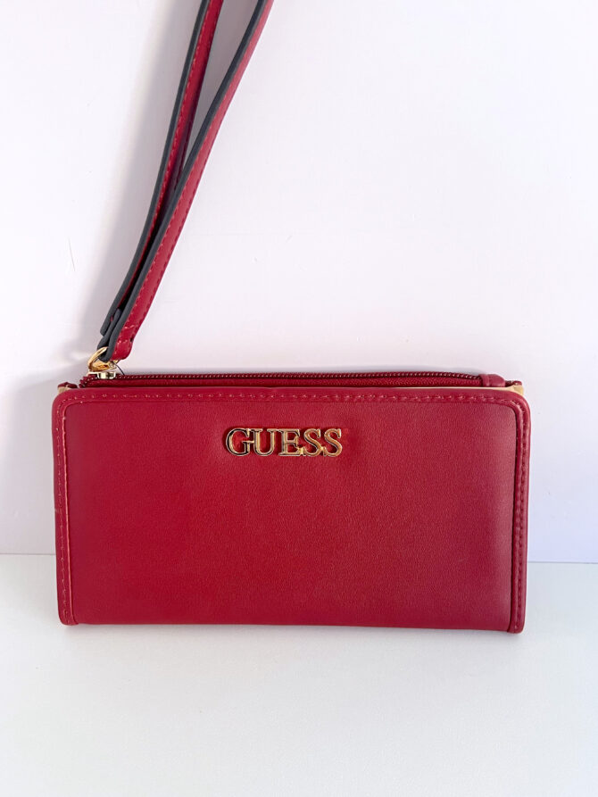 Monedero Guess Cranberry