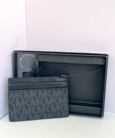 Tarjetero + Llavero de Caballero Michael Kors