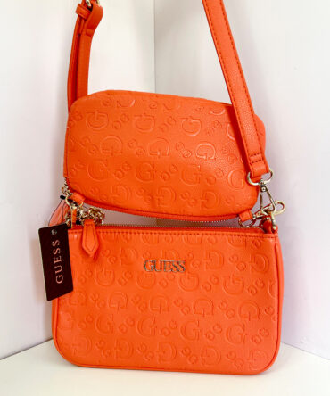 Cartera Bandolero Laine Double Crossbody Guess